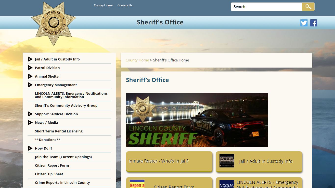 Sheriff's Office | Lincoln County Oregon